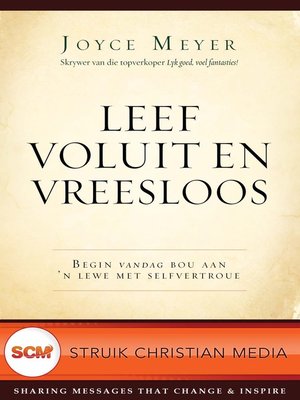 cover image of Leef voluit en vreesloos